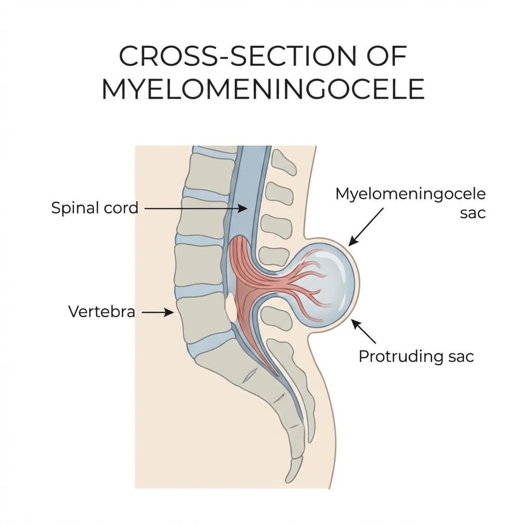 Mielomeninqosele (Açıq Spina Bifida)